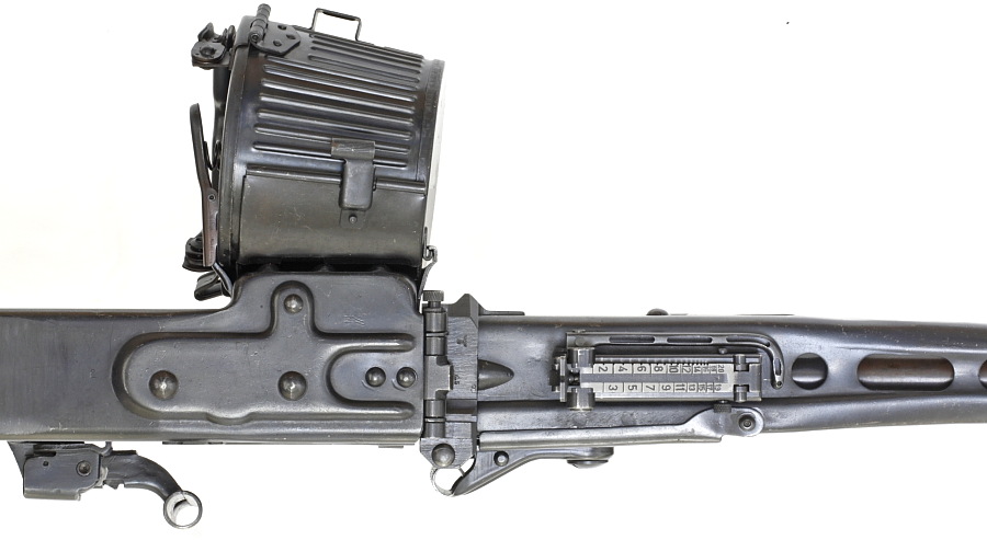 ドイツ軍　MG34　MG42用　ドラムマガジン ドイツ軍 MG34 MG42用 ドラムマガジン WWII ドイツ機関銃MG42