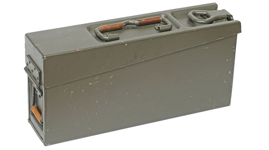 機関銃用弾薬箱 34型（スチール製）
